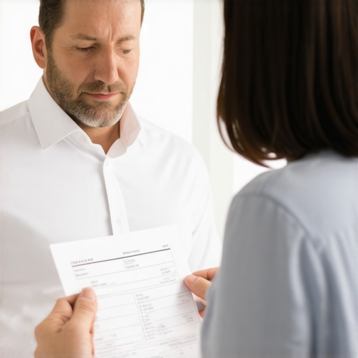 Financial advisor discussing long-term insurance strategies with a client