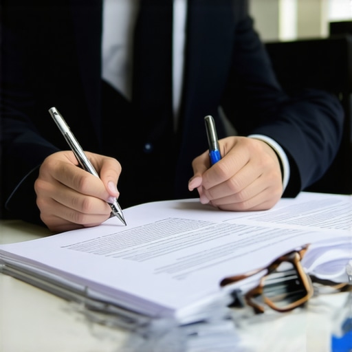 Strategic Legal Insurance Planning for Entrepreneurs Entrepreneur consulting with legal insurance expert in modern office