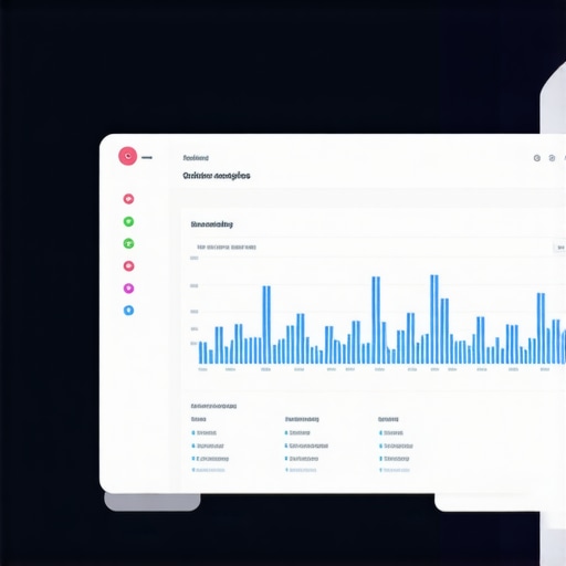 Data-Driven Insurance Strategy Dashboard A modern digital dashboard with graphs and risk metrics for insurance planning