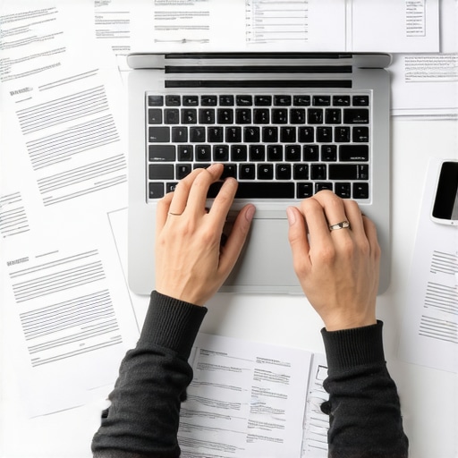 Individual reviewing insurance options on computer for cost savings