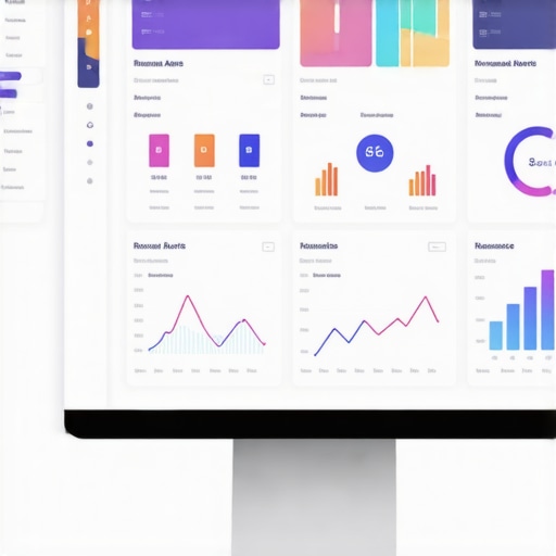 A digital dashboard showing policy details and alerts for insurance management