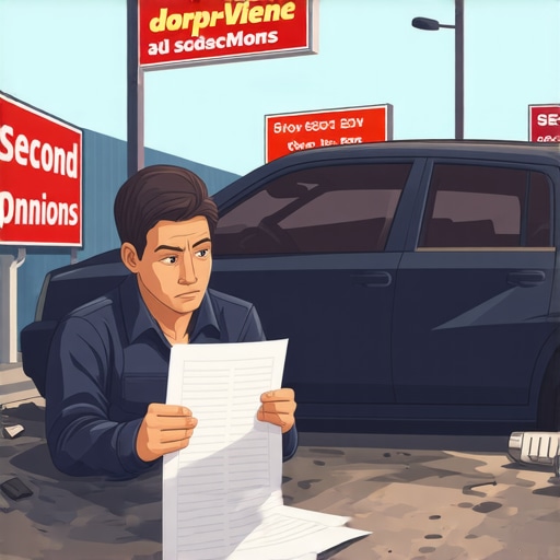 Why You Should Never Accept the First Repair Estimate After a Fender Bender